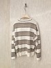 女款拼色条纹针织衫hu006 商品缩略图1