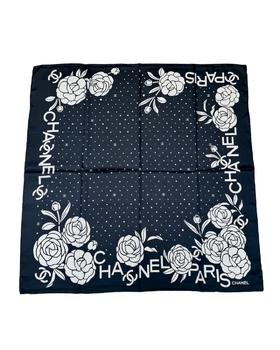 方型印花丝巾he025