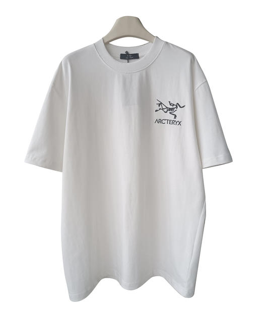 中性款厚棉印花宽松短袖T恤ba003 商品图0