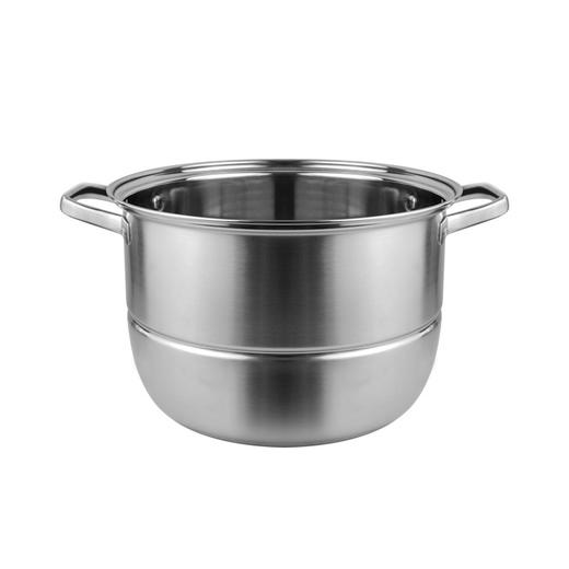 联创 三层蒸锅 DF-CP0323M 不锈钢蒸锅家用加厚燃气锅 商品图0