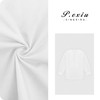 PanYiXiu/潘依绣【白风铃】100%棉风琴褶肌理感盘扣衬衫M8138 商品缩略图0