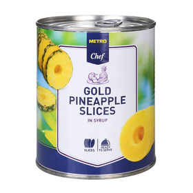 麦德龙 Metro Chef糖水菠萝片罐头 820g