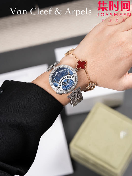 5G梵克雅宝 诗意复杂功能系列 四季情人桥 女士腕表 表径38mm 恋人之桥浪漫的手表 商品图6