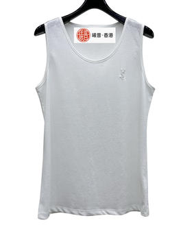 女款logo刺绣背心ba024