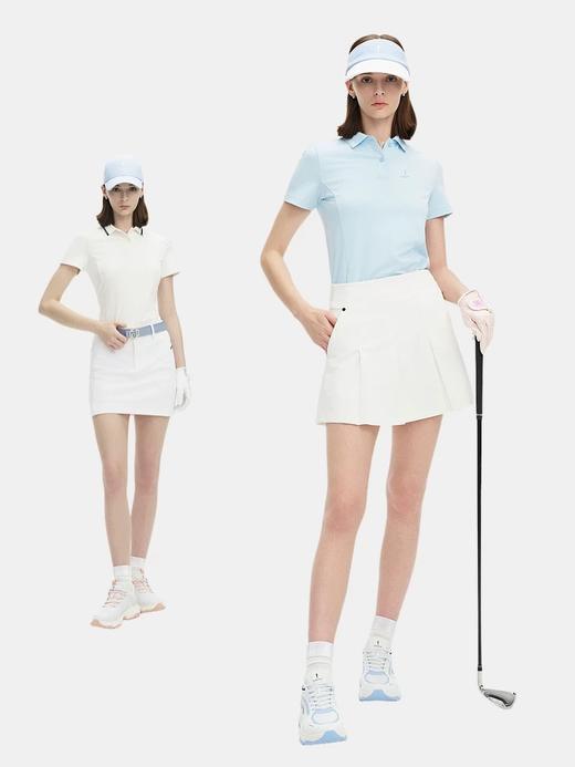 付款减库存正品订单，只有 120件，保真，比音勒芬女士速干Polo衫黑白撞色+品牌字母织带     打球短袖 商品图2