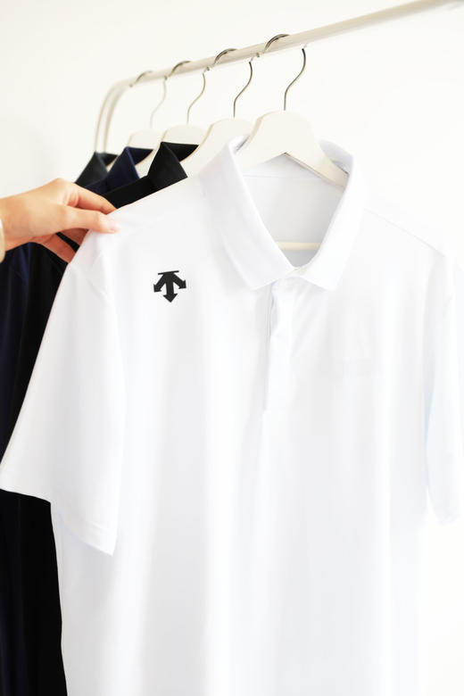 基础高尔夫polo，老钱风翻领。户外速干吸湿透气短袖poloE042058 商品图4