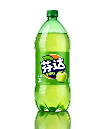 芬达-苹果味汽水-2L/瓶 商品图0