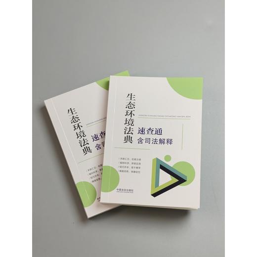 生态环境法典速查通:含司法解释 商品图3