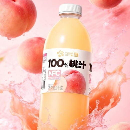 兴龙广缘1kg NFC100%桃汁 商品图1