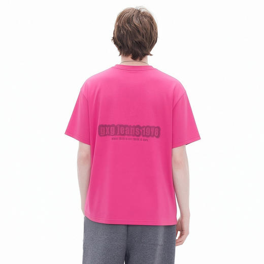 gxgjeans男装 撞色印花潮流美式宽松圆领短袖T恤男生 26夏新品 商品图4