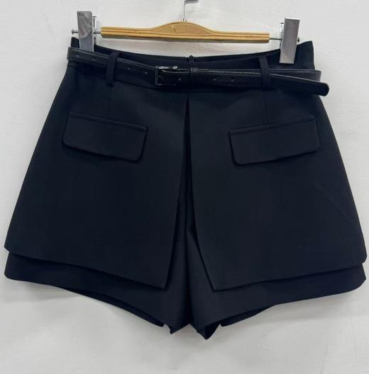 NC配皮带屁帘设计短裤51220（黑） 夏季 961010240321 商品图0