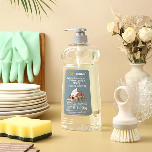 麦德龙xMoomin小苏打果蔬洗洁精 3.15kg（1.05kg*3） 商品图1