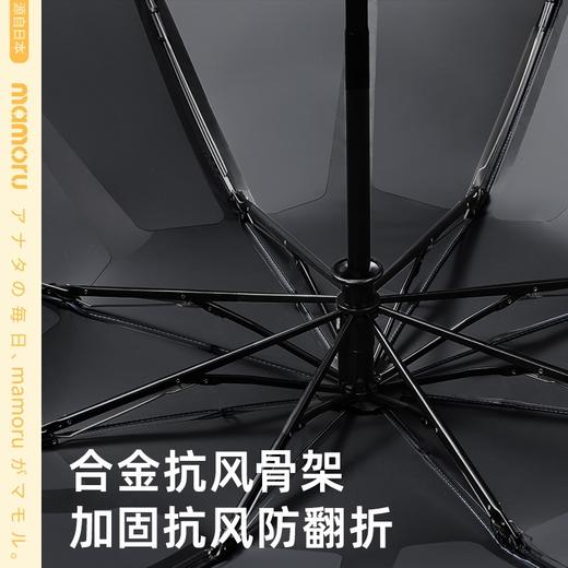【日本mamoru葵 易折叠全自动雨伞】 三折防晒伞 便携晴雨两用伞 商品图3