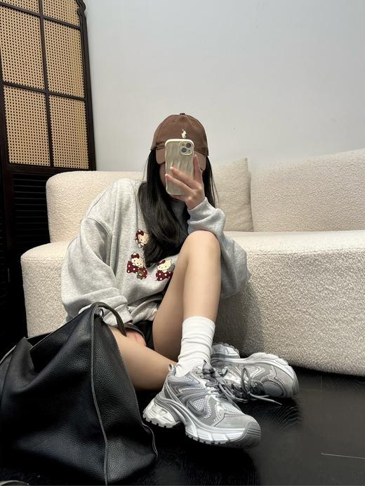 JEHURFIE/纪华菲双鞋带～紫调银雾机甲老爹鞋AB26015【HZ】 商品图2