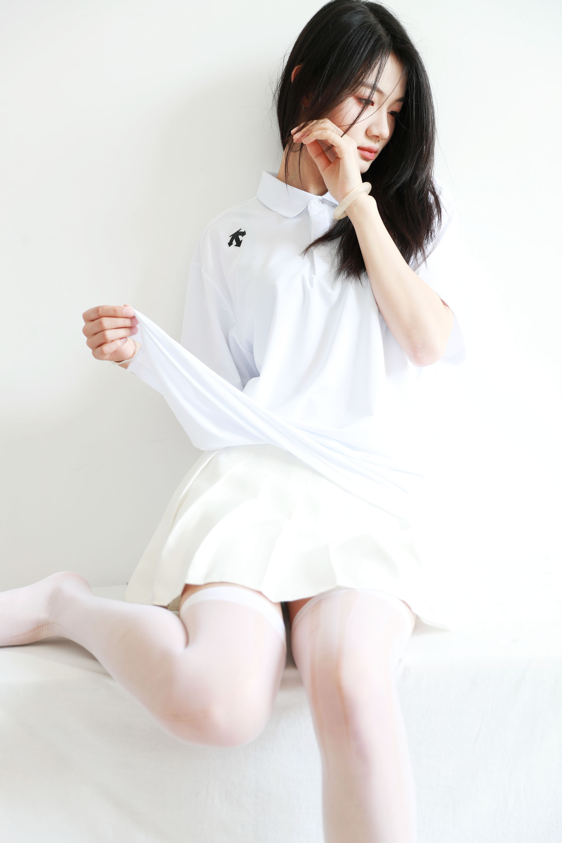 基础高尔夫polo，老钱风翻领。户外速干吸湿透气短袖poloE042058