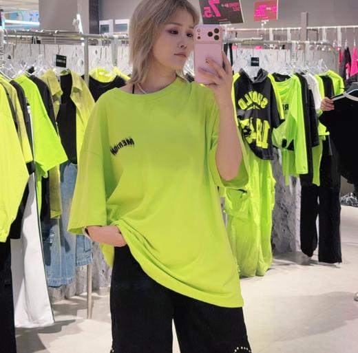 NC圆领后背大图短袖T恤60120（绿） 夏季 162011670321 商品图0