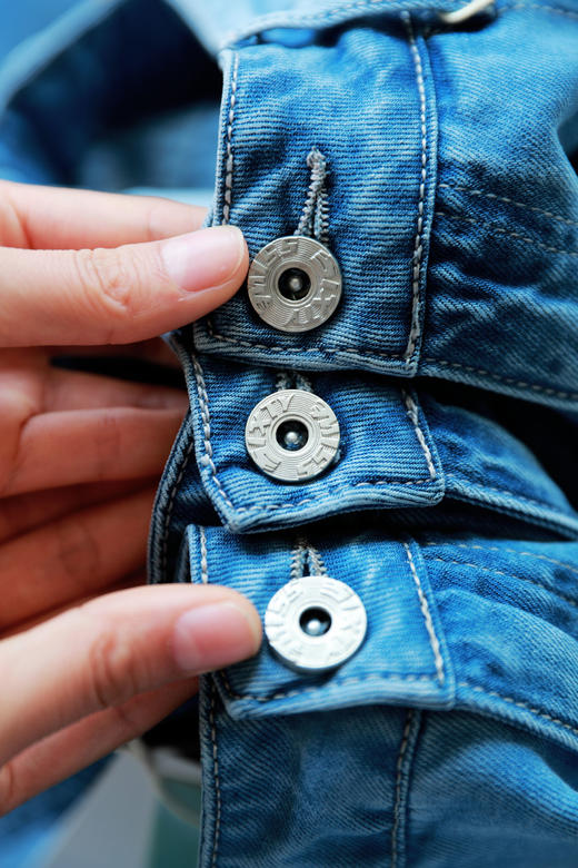 拖地阔腿牛仔裤，巨显瘦！！松弛氛围感遮肉水洗丹宁长裤E042066 商品图1