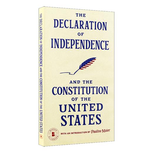 独立宣言与美国宪法 英文原版书籍 The Declaration of Independence 美国历史英文版 进口书 商品图1