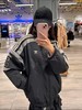啊迪达斯春秋款三叶草JACKET男女同款运动双面穿立领风衣夹克 商品缩略图0