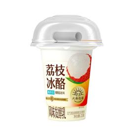 北海牧场荔枝冰酪酸奶昔210g