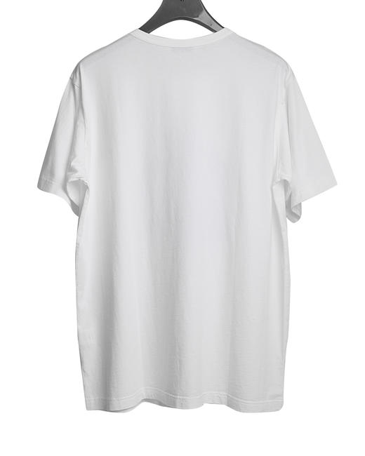 中性款宽松落肩纯棉印花短袖T恤ba 商品图1