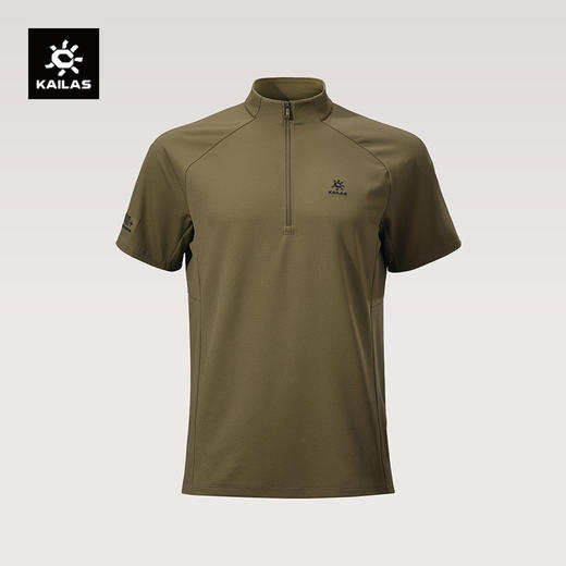 KAILAS凯乐石 PASO男款半开短袖功能T恤  KG2617179 商品图0