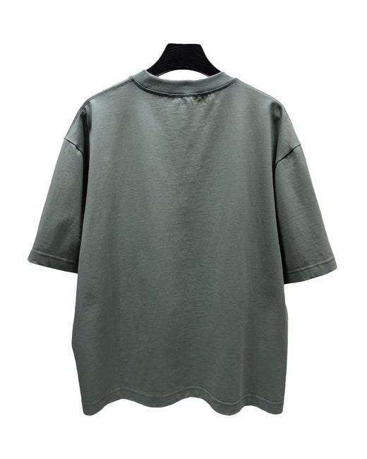 中性款宽松印花纯棉短袖T恤lv001 商品图1