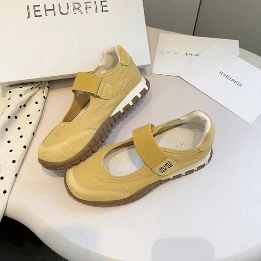 品牌同款！纪华菲浅口魔术贴玛丽珍运动单鞋  26Y04104- 商品图8