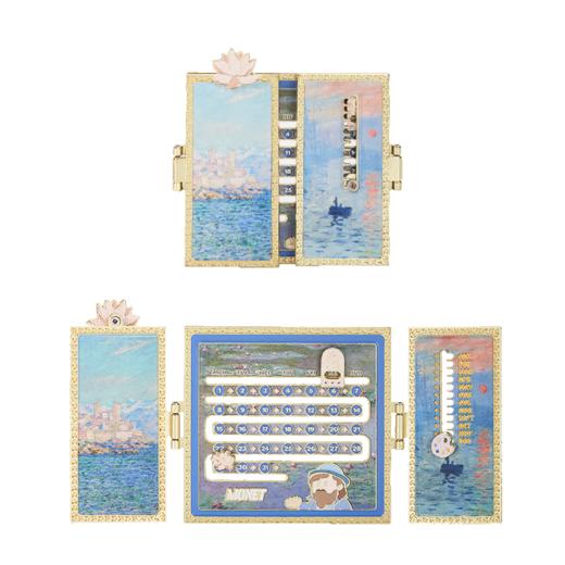 物兮物 致敬大师系列 梵高/莫奈滑动日历冰箱贴 商品图11