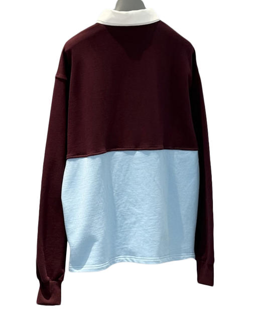 中性款宽松拼色Polo衫la020 商品图1