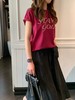 设计感字母stay gold火龙果棉质短袖T恤 商品缩略图2
