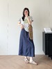 垂感棉麻设计感舒适百搭半身裙 商品缩略图7
