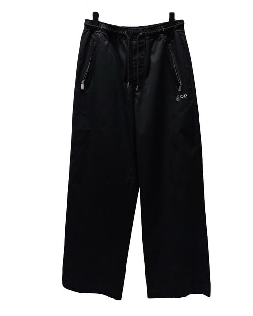 男款刺绣抽绳直筒裤长裤he010 商品图0