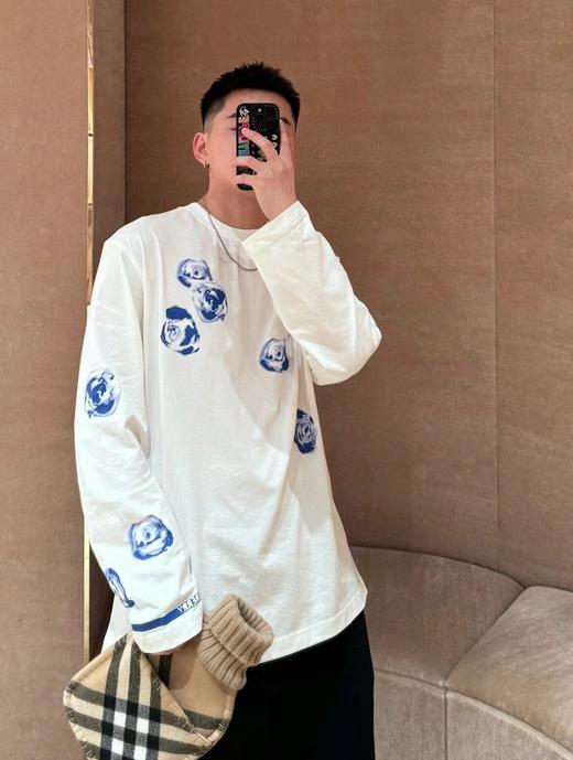 男款印花长袖T恤ba007 商品图2
