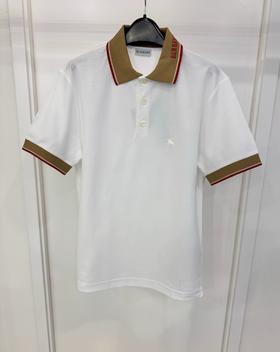 男款字母拼接短袖polo衫ba007