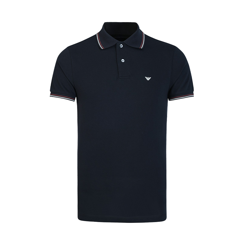 【超惠秒】Emporio Armani 阿玛尼 男士弹棉飞鹰logo短袖 Polo T恤 11905