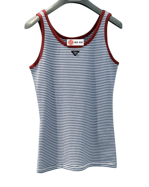 女款撞色条纹背心la020 商品图0