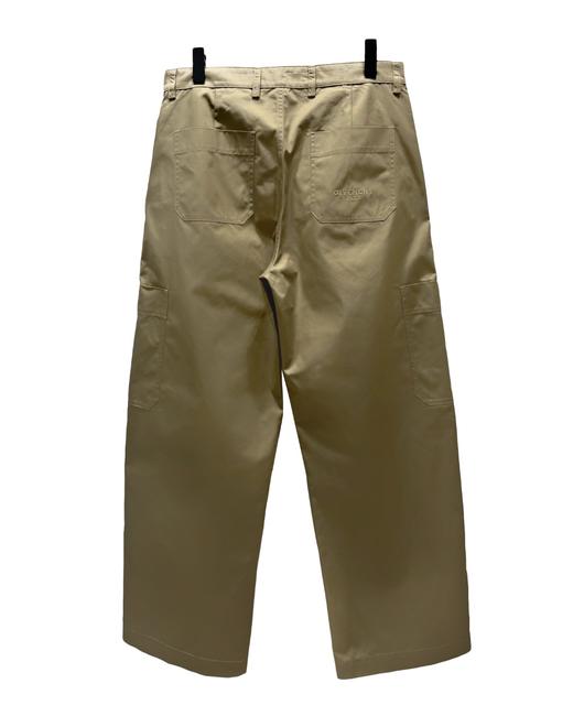 男款口袋刺绣阔版休闲裤长裤zh 商品图1