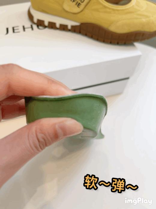 品牌同款！纪华菲浅口魔术贴玛丽珍运动单鞋  26Y04104- 商品图7