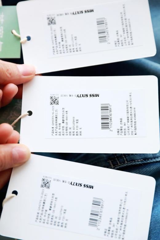 拖地阔腿牛仔裤，巨显瘦！！松弛氛围感遮肉水洗丹宁长裤E042066 商品图2