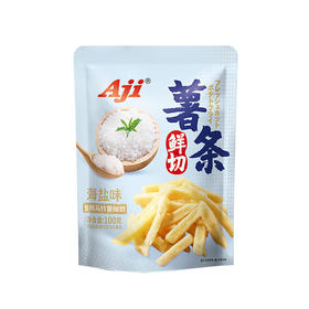 【整颗马铃薯锡切 够美味】Aji鲜切薯条香脆番茄原切土豆长条办公室膨化食品休闲零食小包装 100g*3袋