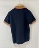 男款刺绣拼色短袖polo衫la007 商品缩略图1