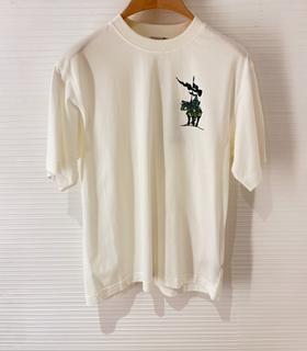 中性款logo印花短袖T恤ba007