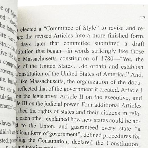 独立宣言与美国宪法 英文原版书籍 The Declaration of Independence 美国历史英文版 进口书 商品图4