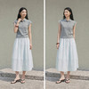 商场同款|森马POLO衫女夏季刺绣无袖抽绳2026新款小个子简约衣服 商品缩略图4
