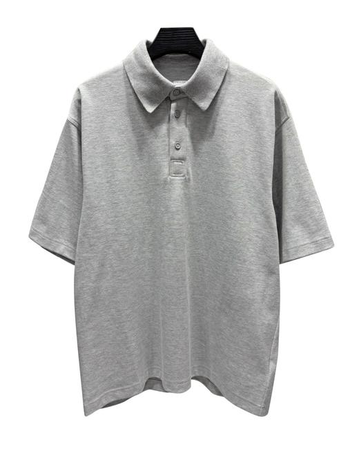 男款over size珠地棉刺绣短袖polo衫hu005 商品图0