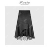 PanYiXiu/潘依绣 【浪漫摇曳】100%醋酸拼接蕾丝花边气质显瘦半身裙W-63333 商品缩略图1