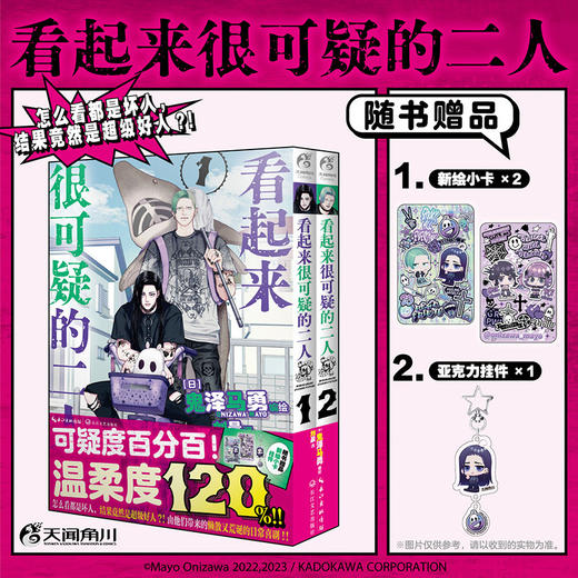 看起来很可疑的二人.1-2(全2册) 商品图0