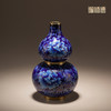 铜师傅《牡丹福禄(景泰蓝)》客厅紫铜葫芦摆件 家居装饰工艺礼品 商品缩略图2