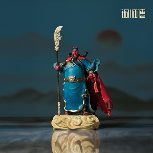 铜师傅《威震山河》办公室关羽关公关二爷铜摆件 武财神工艺品 商品图6